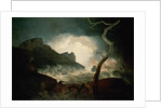 The Storm, Antigonus pursued by the Bear from 'The Winter's Tale', Act III, Scene 3, 1790 by Joseph Wright of Derby