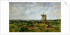 Landscape with Figures by a Windmill by Frederick Waters Watts