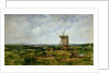 Landscape with Figures by a Windmill by Frederick Waters Watts