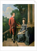 Portrait of a gentleman and his wife by Francis Wheatley