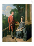 Portrait of a gentleman and his wife by Francis Wheatley