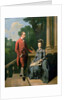 Portrait of a gentleman and his wife by Francis Wheatley