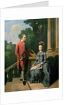 Portrait of a gentleman and his wife by Francis Wheatley