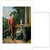 Portrait of a gentleman and his wife by Francis Wheatley