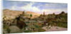 A View of Jerusalem, with the Dome of the Holy Rock, 1864 by Carl Friedrich Heinrich Werner