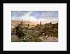 A View of Jerusalem, with the Dome of the Holy Rock, 1864 by Carl Friedrich Heinrich Werner
