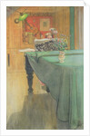 Brita at the Piano, 1908 by Carl Larsson