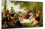A Picnic, 1857 by Henry Nelson O'Neil