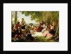 A Picnic, 1857 by Henry Nelson O'Neil