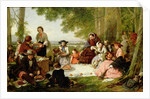 A Picnic, 1857 by Henry Nelson O'Neil