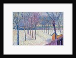 The Orchard under the Snow by Hippolyte Petitjean