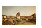 The Bridge at Delle Navi, Verona by Bernardo Bellotto