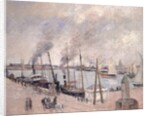 The Port of Le Havre by Camille Pissarro