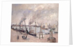 The Port of Le Havre by Camille Pissarro