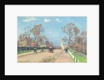 The Road to Sydenham, 1871 by Camille Pissarro
