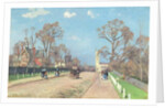 The Road to Sydenham, 1871 by Camille Pissarro