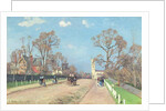 The Road to Sydenham, 1871 by Camille Pissarro