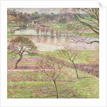 The Flood at Eragny, 1893 by Camille Pissarro