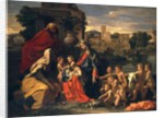 The Holy Family with the Infant St. John the Baptist and St. Elizabeth by Nicolas Poussin
