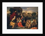 The Holy Family with the Infant St. John the Baptist and St. Elizabeth by Nicolas Poussin