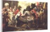 Jephthah: Greeted by his Daughter at Mizpath by Erasmus II Quellinus