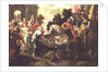Jephthah: Greeted by his Daughter at Mizpath by Erasmus II Quellinus
