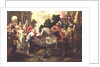 Jephthah: Greeted by his Daughter at Mizpath by Erasmus II Quellinus