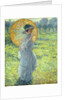 Woman with a Parasol, c. 1906 by Frederick Carl Frieseke