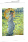 Woman with a Parasol, c. 1906 by Frederick Carl Frieseke