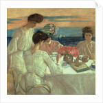 Afternoon Tea on the Terrace by Frederick Carl Frieseke