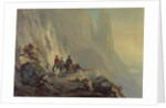Along the Mountain Edge, 1870 by Otto Sommer
