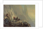 Along the Mountain Edge, 1870 by Otto Sommer