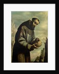 St. Francis in Meditation by Francisco de Zurbaran