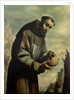 St. Francis in Meditation by Francisco de Zurbaran