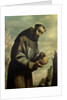 St. Francis in Meditation by Francisco de Zurbaran