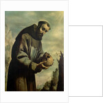 St. Francis in Meditation by Francisco de Zurbaran