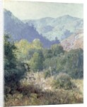 View of the San Gabriel Mountains by Guy Rose