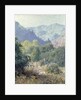 View of the San Gabriel Mountains by Guy Rose