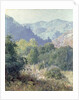 View of the San Gabriel Mountains by Guy Rose