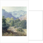 View of the San Gabriel Mountains by Guy Rose