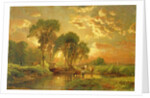 Medfield, Massachusetts by George Snr. Inness