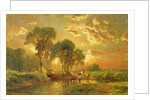 Medfield, Massachusetts by George Snr. Inness
