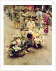 The Flower Market, Tokyo, 1892 by Robert Frederick Blum