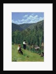 The Farmer and His Son at Harvesting, 1879 by Thomas Pollock Anschutz