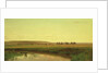 A Wagon Train on the Plains by Thomas Worthington Whittredge