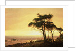 California Coast by Albert Bierstadt