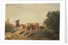 Union Drover with Cattle for the Army, 1860 by Otto Sommer