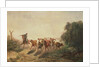 Union Drover with Cattle for the Army, 1860 by Otto Sommer