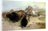 Buffalo Hunt, 1897 by Charles Marion Russell