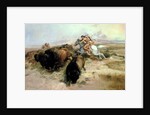 Buffalo Hunt, 1897 by Charles Marion Russell
